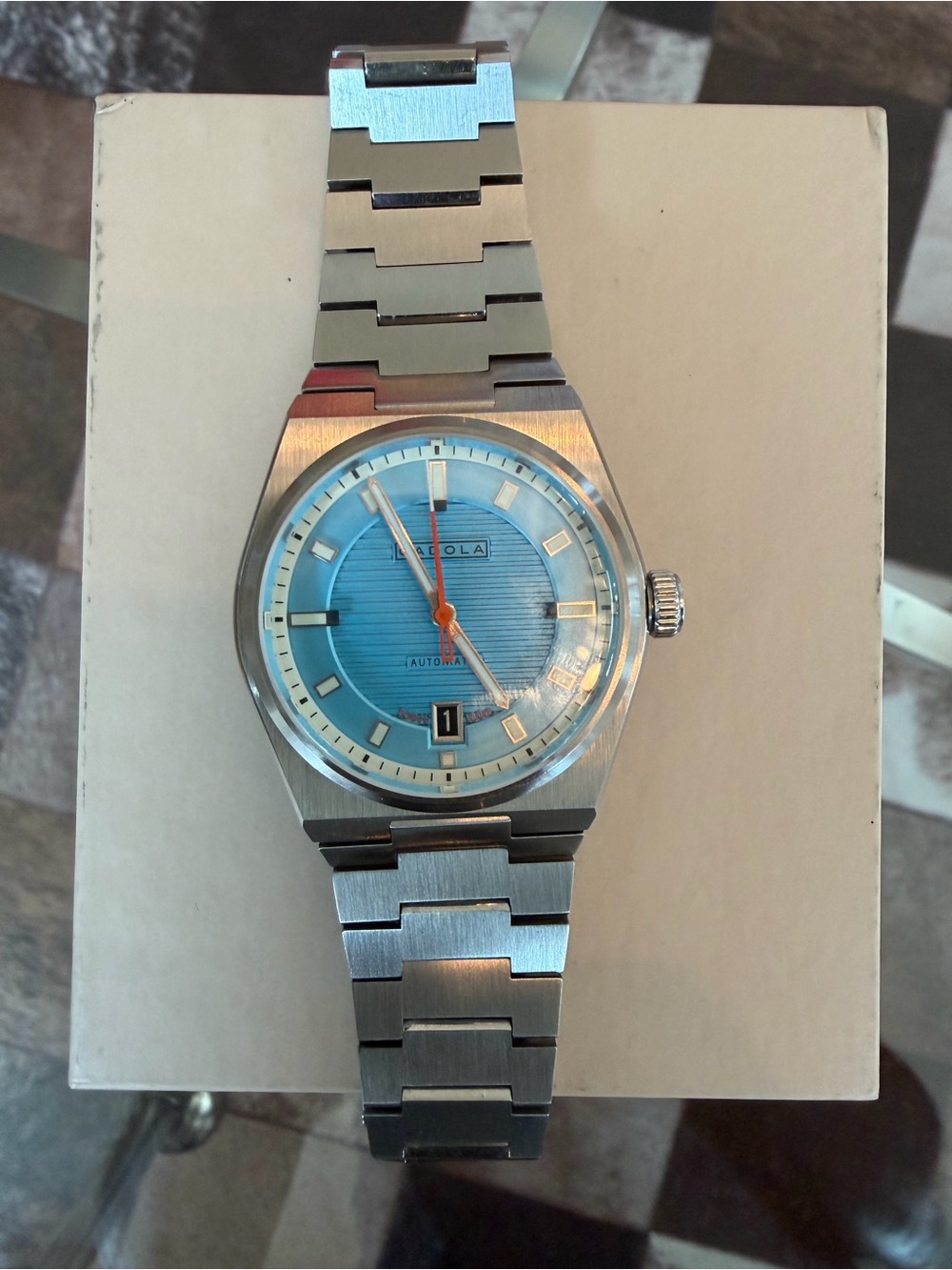 Men's Cadola Hill Automatic Mirror Blue 41mm